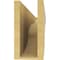 Ekena Millwork 5"W x 30"D x 10"H Thin Carmel Rough Cedar Woodgrain TimberThane Corbel, Primed Tan CORUR05X30X10CARRCPR - alternate 2
